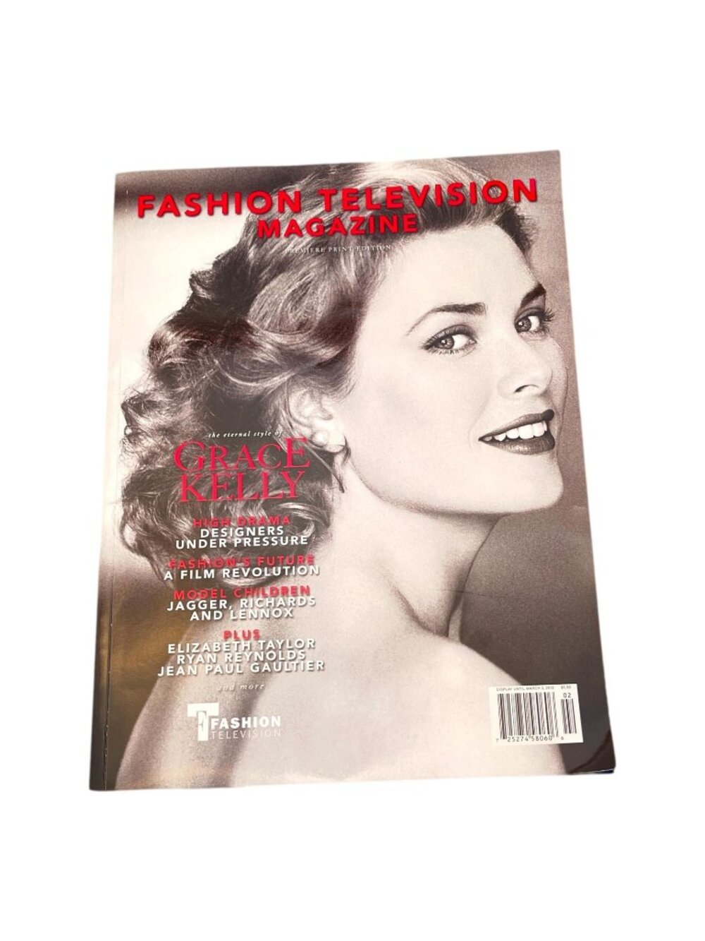 Fashion Television Magazine Grace‎ Kelly March 2012